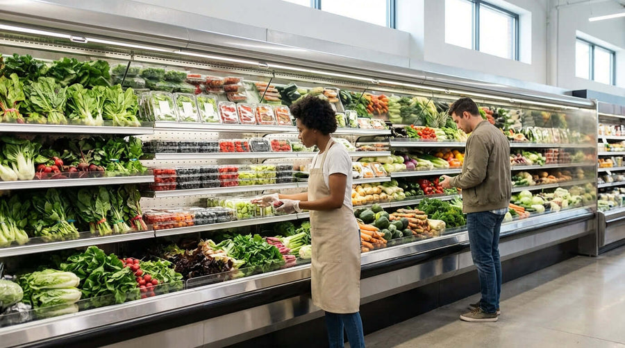 Beyond the Chill: The Critical Role of Open Air Cases in Produce Food Safety