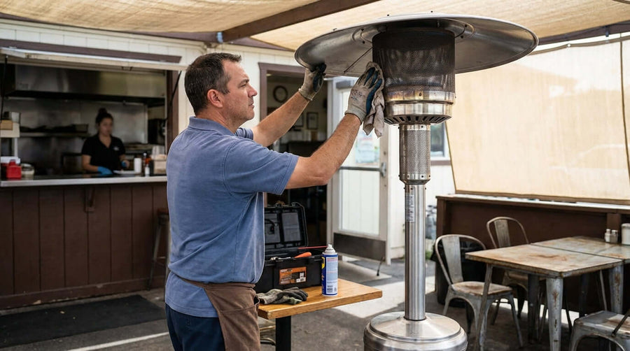 Extend Your Investment: A Seasonal Maintenance Guide for Commercial Patio Heaters