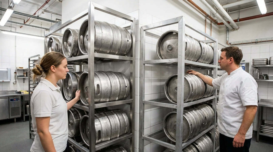 Stainless Steel vs. Aluminum: Which Keg Rack Material is Best?