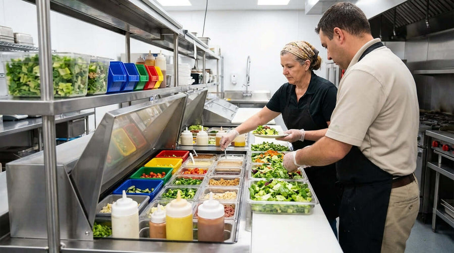 Prep Like a Pro: How to Organize Your Salad Station for Maximum Speed