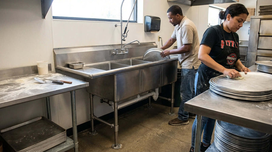 The Unsung Hero of Kitchen Safety: Why Your Commercial Sink Needs Leg Braces