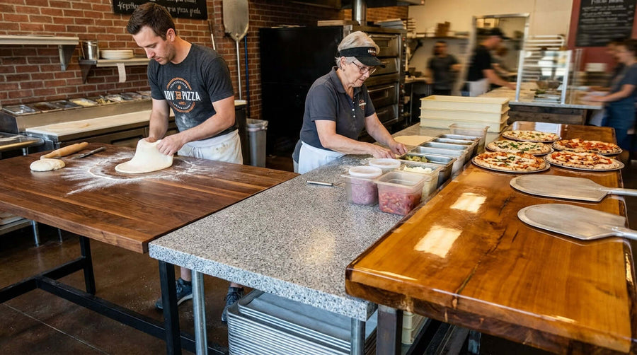 The Ultimate Guide to Choosing Restaurant Table Top Materials: Laminate vs. Wood vs. Resin