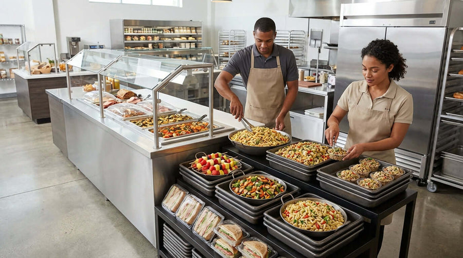 5 Creative Food Merchandising Ideas Using Market Pans to Boost Deli Sales