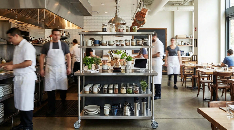 Beyond Bussing: 7 Creative Uses for Your Dining and Utility Carts