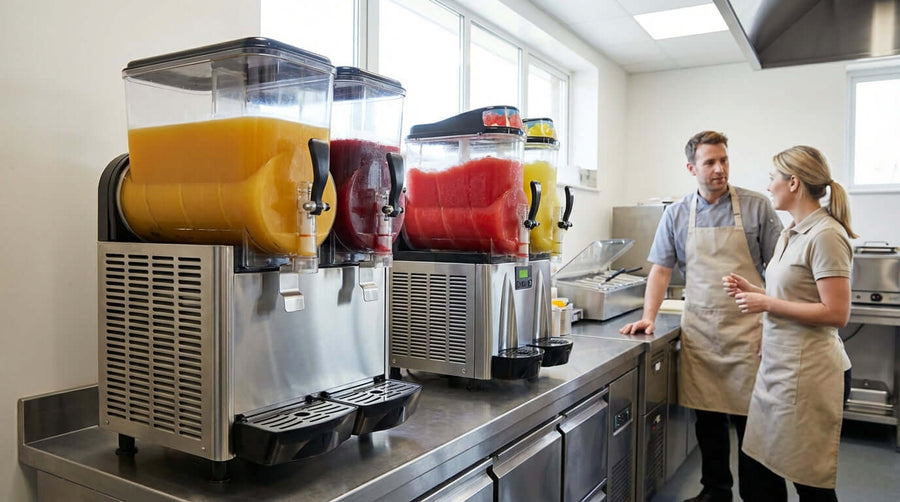Juice Dispenser vs. Granita Machine: Which is Best for Your Business?