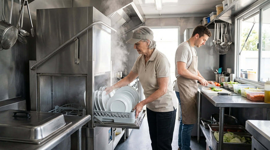 Speed & Sanitization: How a Door-Type Dishwasher Revolutionizes Kitchen Workflow