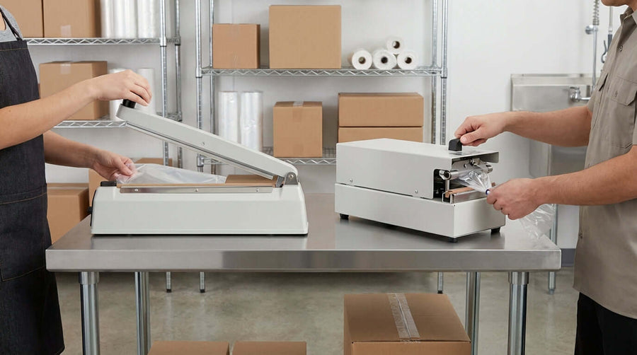 Impulse Sealer vs. Neck Sealer: Which Bag Sealing Solution is Right for Your Business?