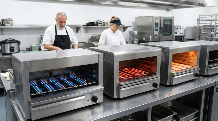 The Searing Truth: Choosing Between Gas, Electric & Infrared Broilers