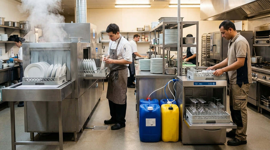 High-Temp vs. Low-Temp: Which Commercial Dishwasher is Right for Your Business?