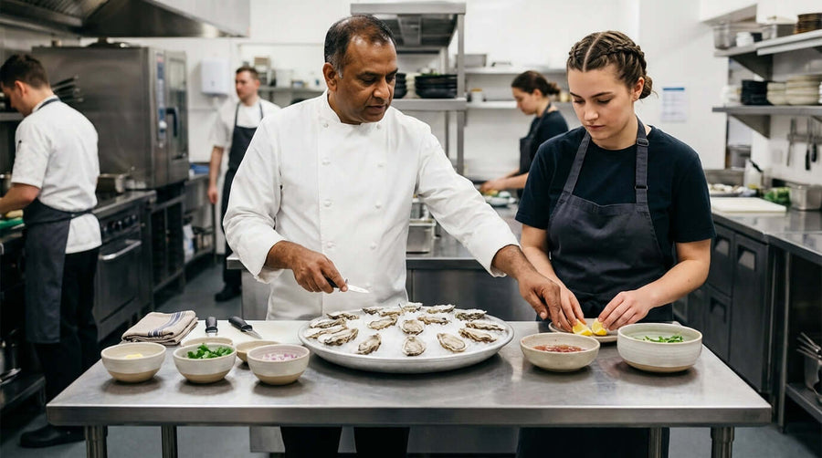 From Hinge to Table: A Step-by-Step Guide to Perfect Oyster Presentation