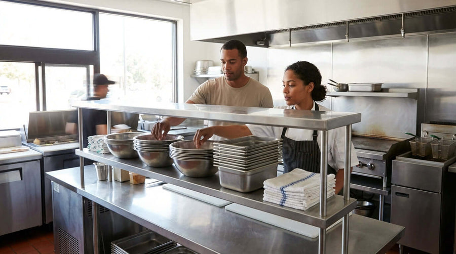 Beyond Storage: How an Undershelf Can Improve Safety and Workflow in Your Kitchen