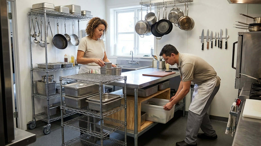 Maximizing Small Kitchens: Smart Storage Solutions for Worktables & Stands