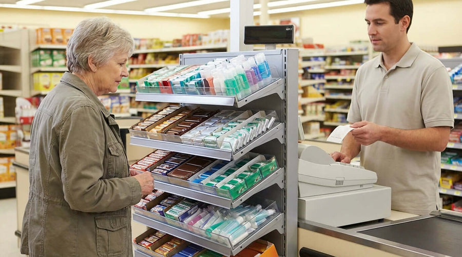 The Art of the Impulse Buy: Using Angled Shelving to Maximize Point-of-Purchase Sales