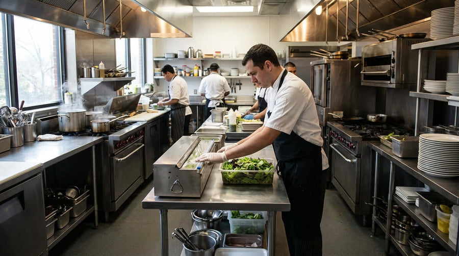 A Key to Kitchen Hygiene: Preventing Cross-Contamination with Food Wrap Dispensers