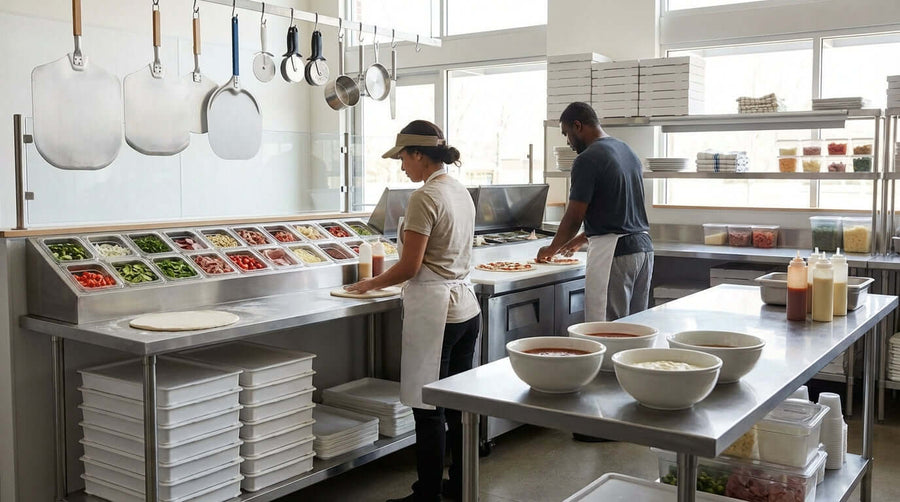5 Ways to Organize Your Pizza Prep Station for Maximum Efficiency