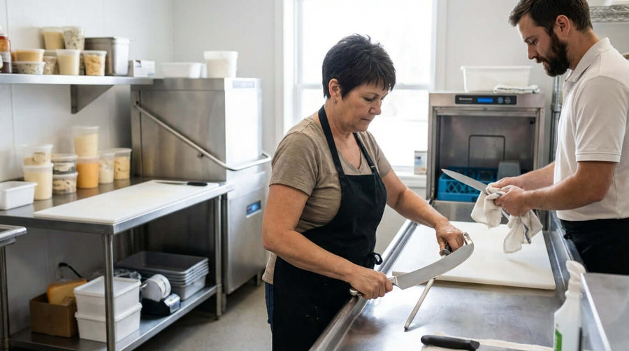 Care & Maintenance: Keeping Your Commercial Cheese Knives Sharp and Sanitary