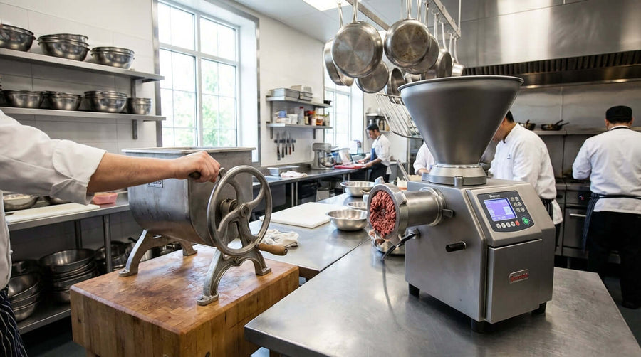 Manual vs. Electric Meat Mixers: Why Upgrading is a Game-Changer
