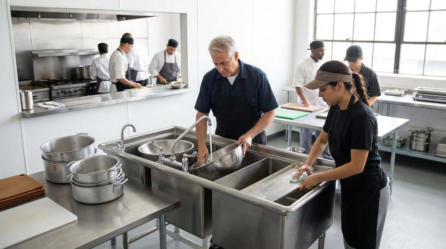 Choosing the Right Two-Compartment Sink: A Buyers Guide