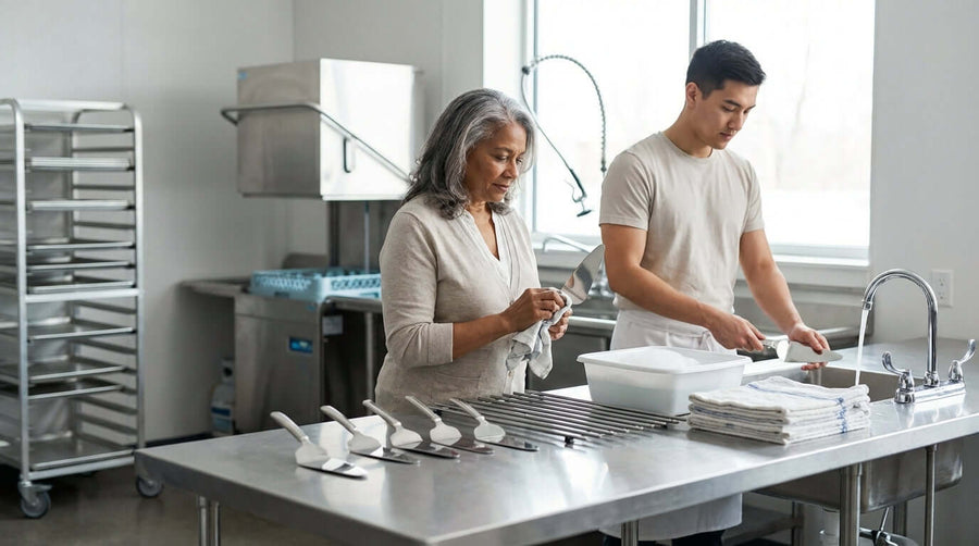 How to Properly Clean and Maintain Your Stainless Steel Serving Utensils