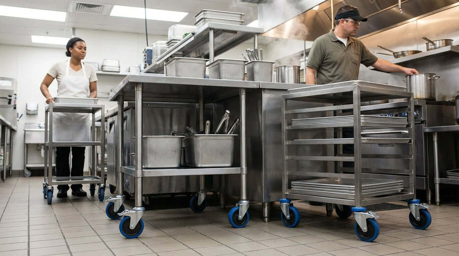 Keeping it Clean: The Importance of NSF Certified Casters in Food Service
