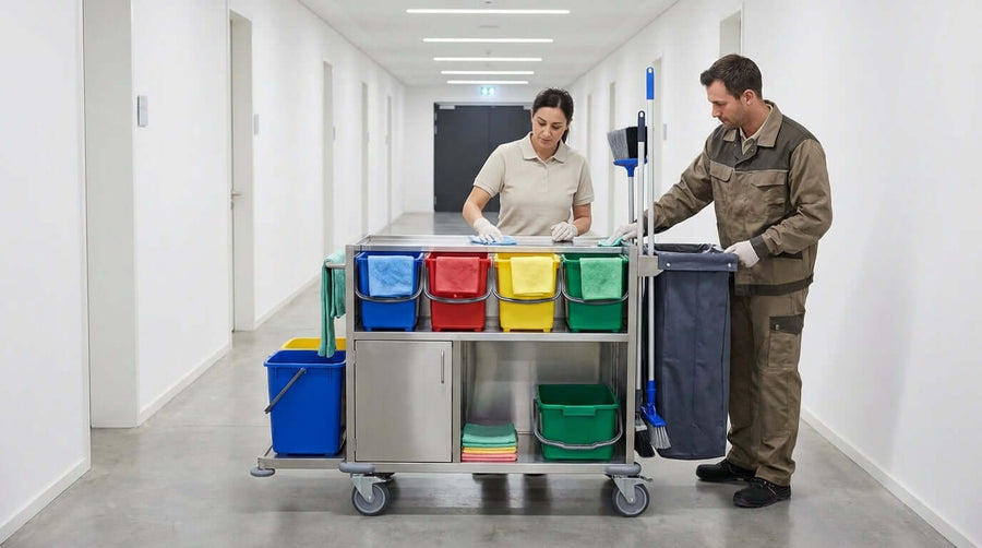 Beyond Clean: Preventing Cross-Contamination with Your Housekeeping Trolley