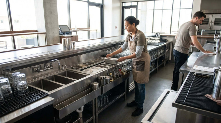 Maximizing Your Space: Tips for Installing and Organizing Underbar Equipment