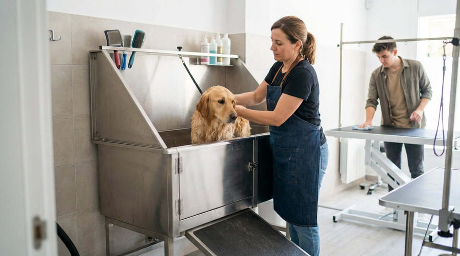 Say Goodbye to Back Pain: How Ergonomic Grooming Tubs Transform Your Workspace