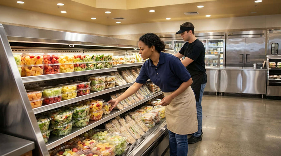The FIFO Advantage: How Slanted Shelves Reduce Waste and Boost Freshness
