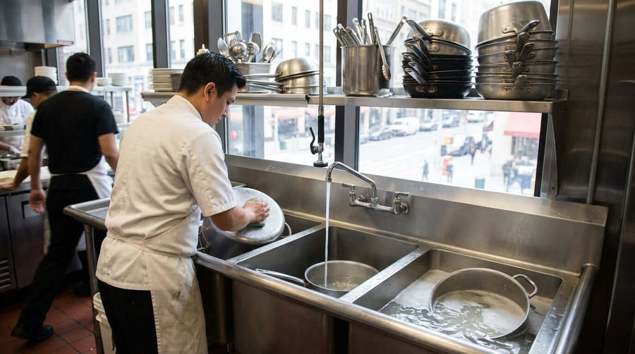 Mastering the 3-Compartment Sink Method: A Step-by-Step Guide to Health Code Compliance