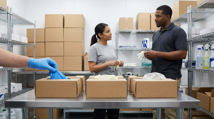 Nitrile vs. Latex vs. Vinyle : Le guide ultime pour choisir des gants jetables