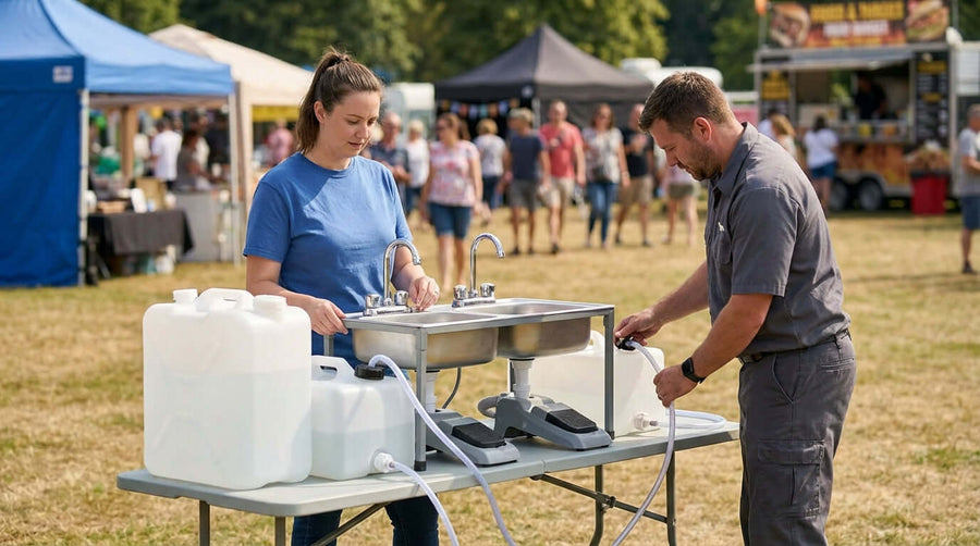 The Ultimate Checklist for Setting Up a Portable Sink at an Outdoor Event