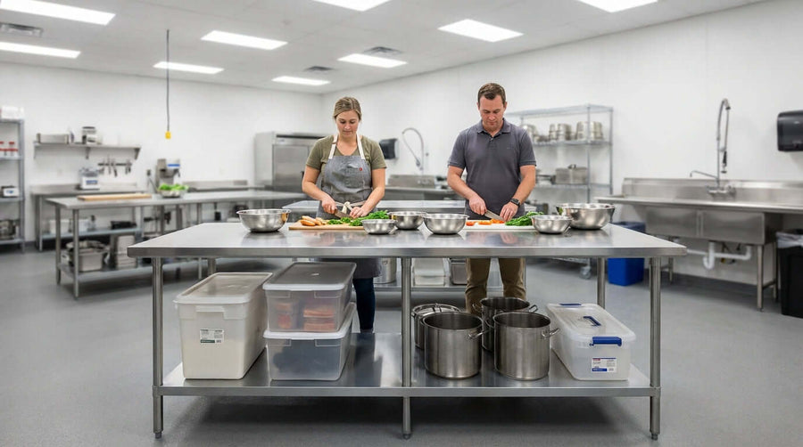 The Ultimate Buyers Guide to Commercial Work Tables