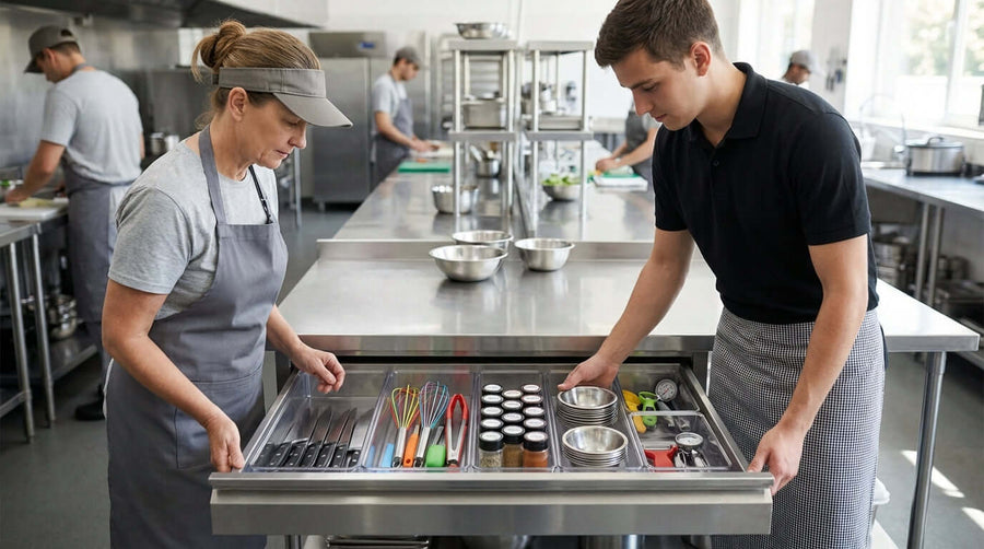 Beyond the Basics: 5 Smart Ways to Organize Your Worktable Drawers for Maximum Kitchen Efficiency