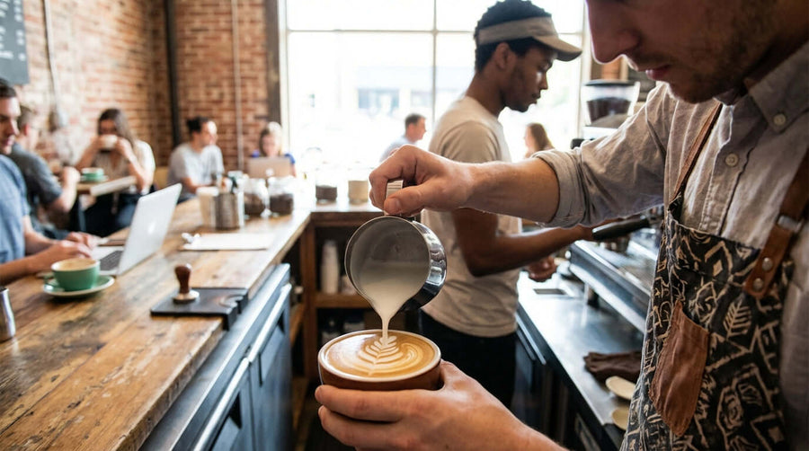 Spout Science: How Your Frothing Pitchers Spout Shapes Your Latte Art