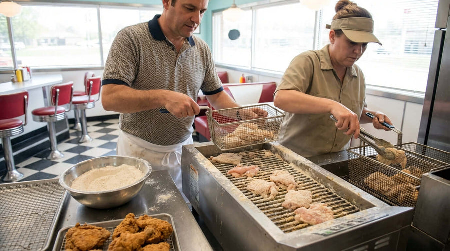 Recipe Showcase: Achieving the Crispiest Fried Chicken with a Breading Dredger