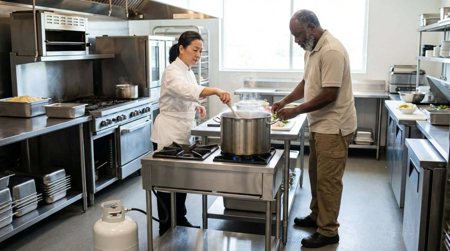 Powering Your Pop-Up: Why a Portable Propane Burner is Essential for Caterers