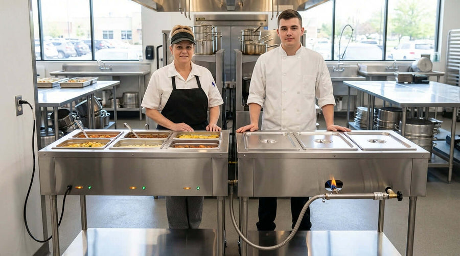 Electric vs. Gas Steam Tables: Which is Right for Your Business?