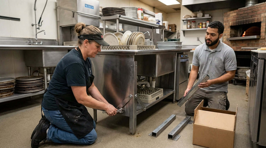 Upgrading Your Warewashing Station: From Standard to Heavy-Duty Support