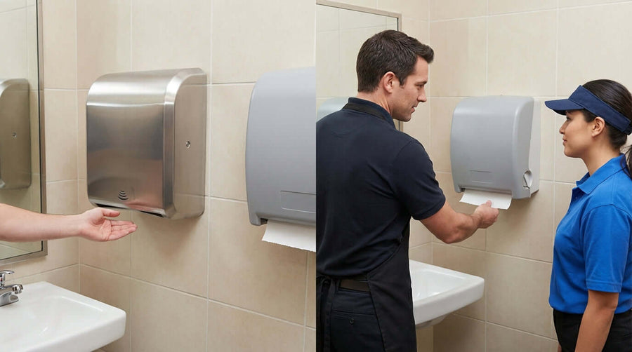 Touchless vs. Manual: Which Paper Towel Dispenser is Right for Your Restaurant?