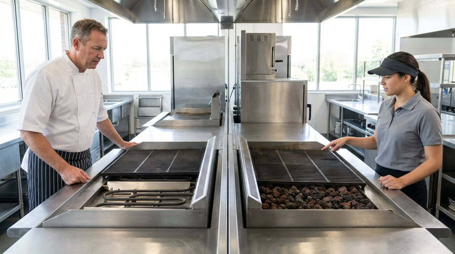 Radiant vs. Lava Rock: Which Commercial Charbroiler is Right for You?