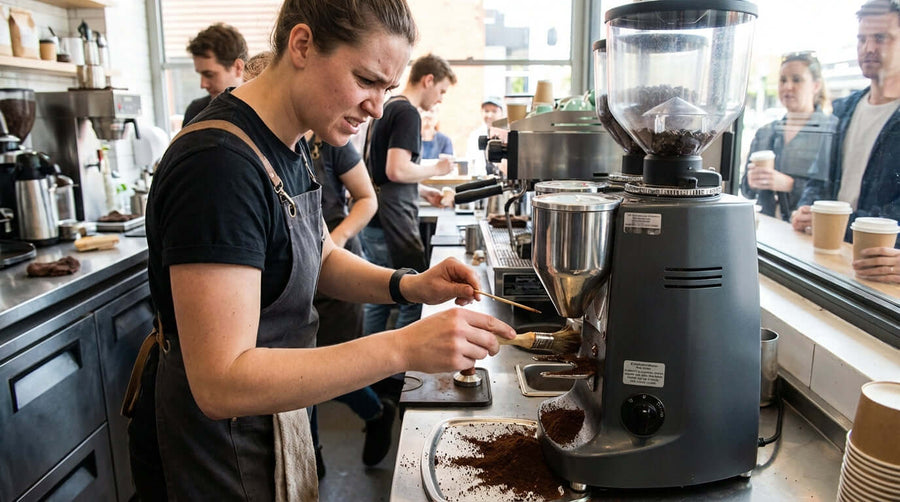 A Baristas Nightmare: How to Fix a Clogged or Static-Filled Coffee Grinder Spout