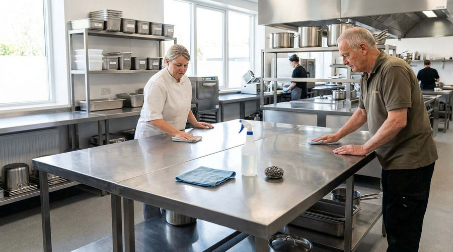 The Ultimate Guide to Cleaning and Maintaining Your Stainless Steel Work Tables