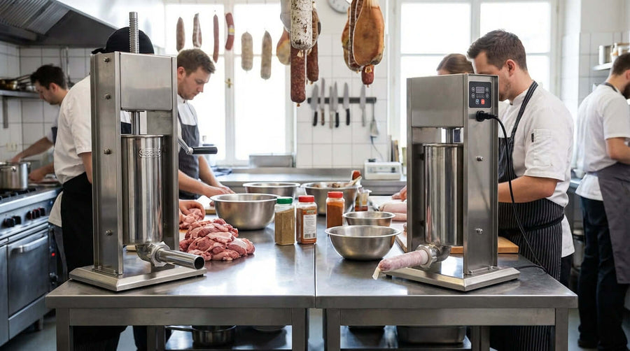 Hydraulic vs. Electric: Which Commercial Sausage Stuffer is Right for Your Business?