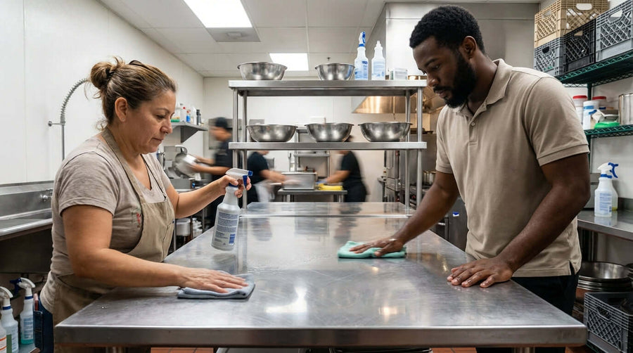 Keep it Gleaming: How to Clean and Maintain Your Stainless Steel Work Tables