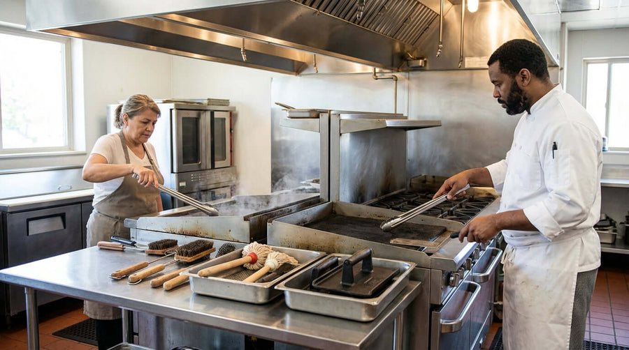 Equipping Your Commercial Kitchen: Choosing Durable Grill Accessories for High-Volume Service