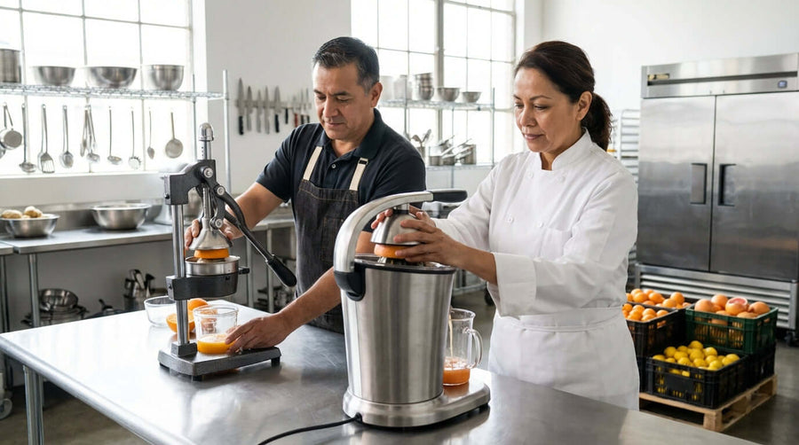 Manual vs. Electric: Choosing the Best Commercial Citrus Juicer for Your Business