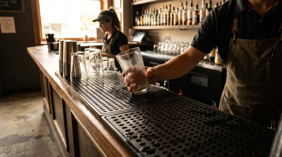 How the Right Bar Mat Prevents Costly Accidents and Glassware Breakage