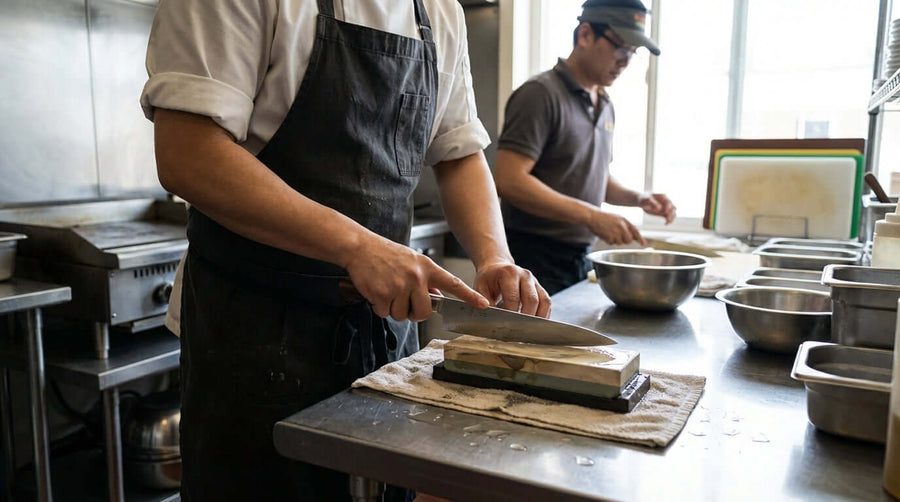 Whetstone 101: A Chefs Guide to Using a Sharpening Stone