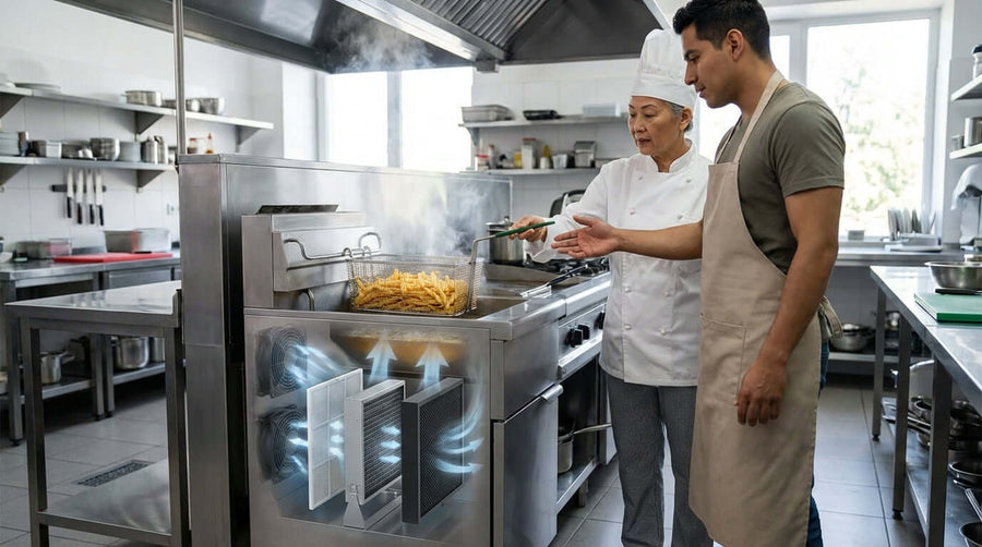 How Do Ventless Fryers Work? A Deep Dive into the Filtration Technology