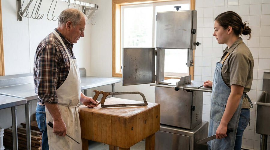Hand Saw vs. Band Saw: Which is Right for Your Butchery Needs?